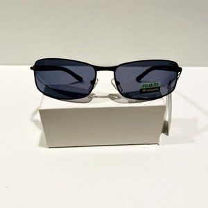 DJNY Men's Polarized Sunglasses (Large Size, set of two) 238047 Black/Gray